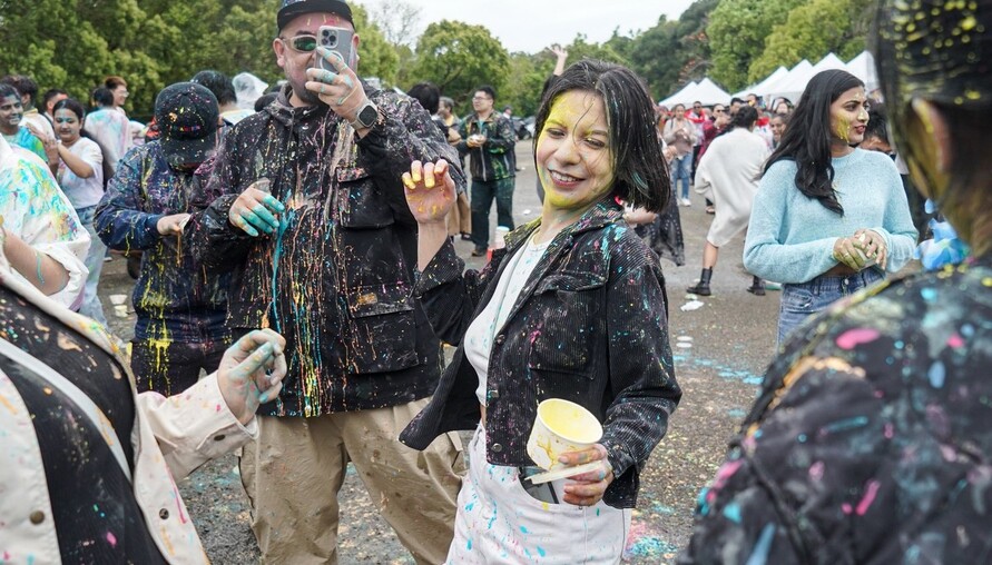 中市HOLI色彩狂歡節3/28白陽山繽紛登場 彩水狂歡結合異國美食打造春日盛宴