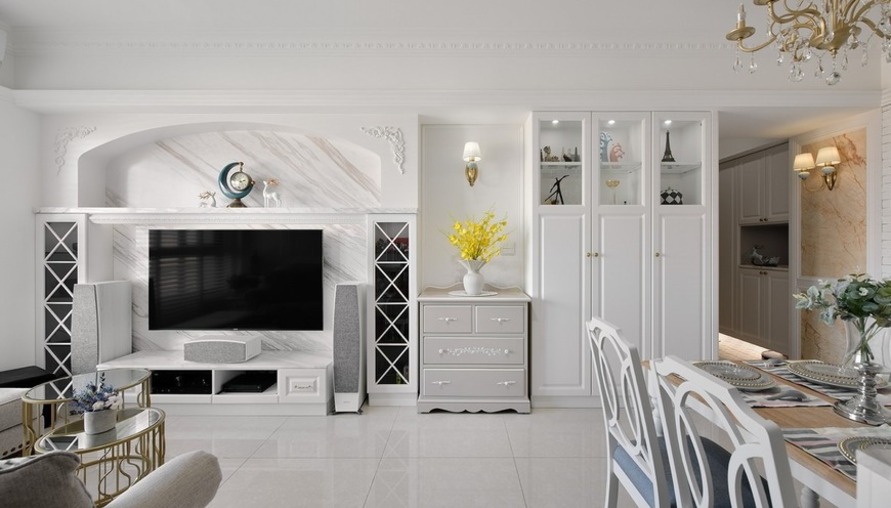 機能與藝術的隱匿交織25坪美式古典宅