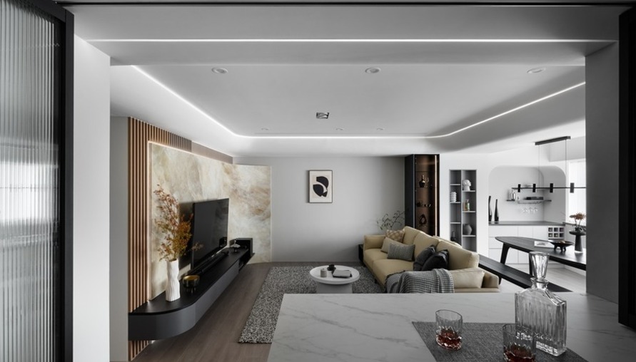 融合劇場美學 細膩設計散發紳士儀態 |現代風