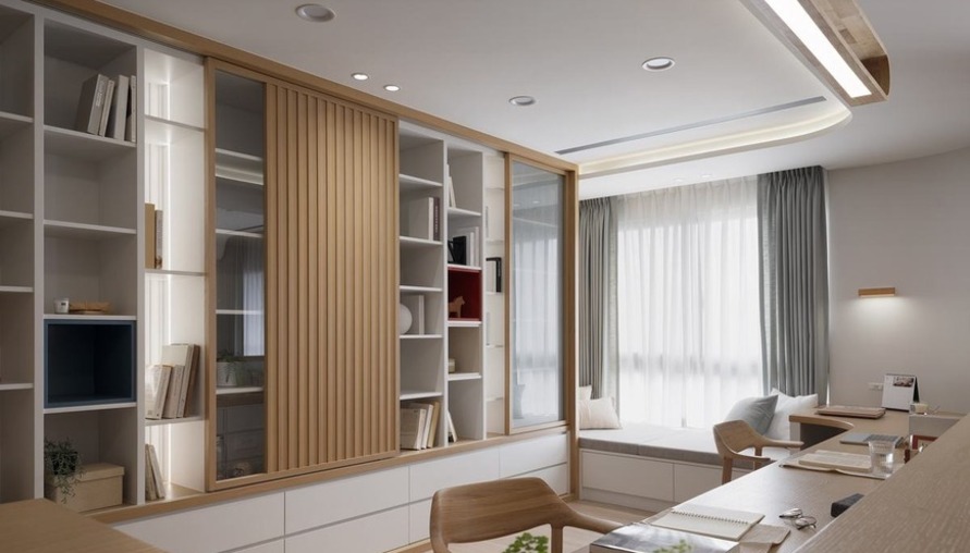 日系 母女的家｜日式北歐混搭風｜56坪