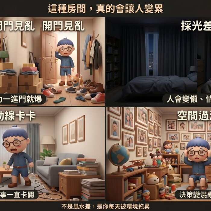 你的房間格局NG嗎？