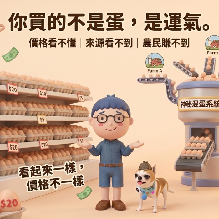 台灣雞蛋市場的三個真相