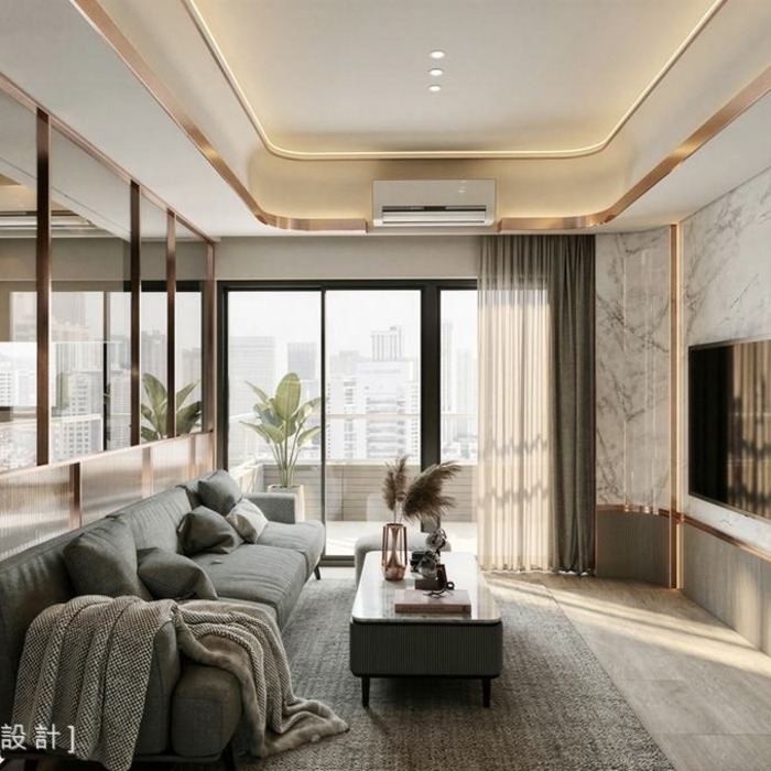 光落謐境｜輕奢風｜48坪