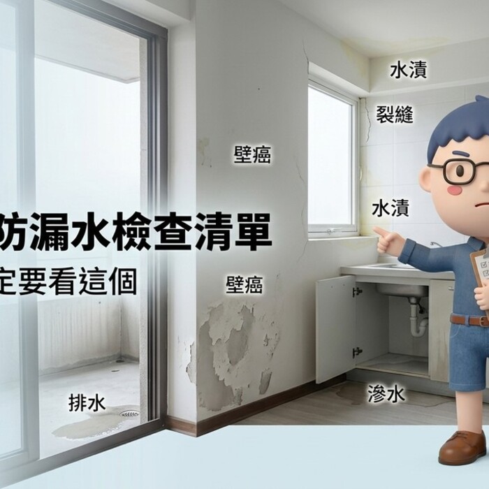 看房前一定要看這個~中古屋防漏水自我檢查