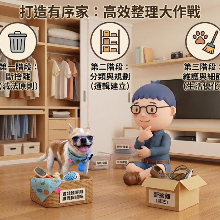 打造有序家：高效整理大作戰