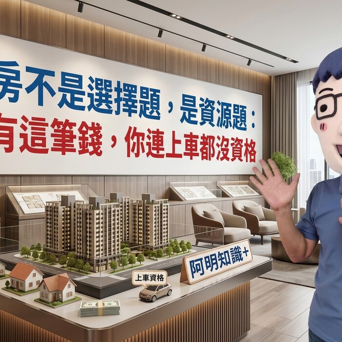 買房靠爸很丟臉？現實是沒爸媽幫，連上車資格都沒有