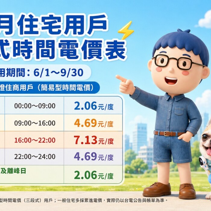【賣厝阿明】夏天電費怎麼省？用電最好避開「最貴時段」