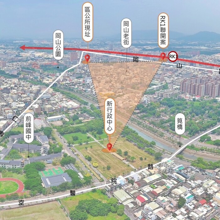 岡山新行政中心動土！隈研吾操刀、兩基地投資82億　房價會跟著起飛？