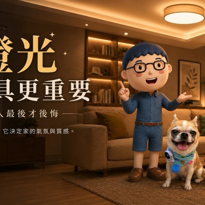 燈光比家具更重要，很多人最後才後悔