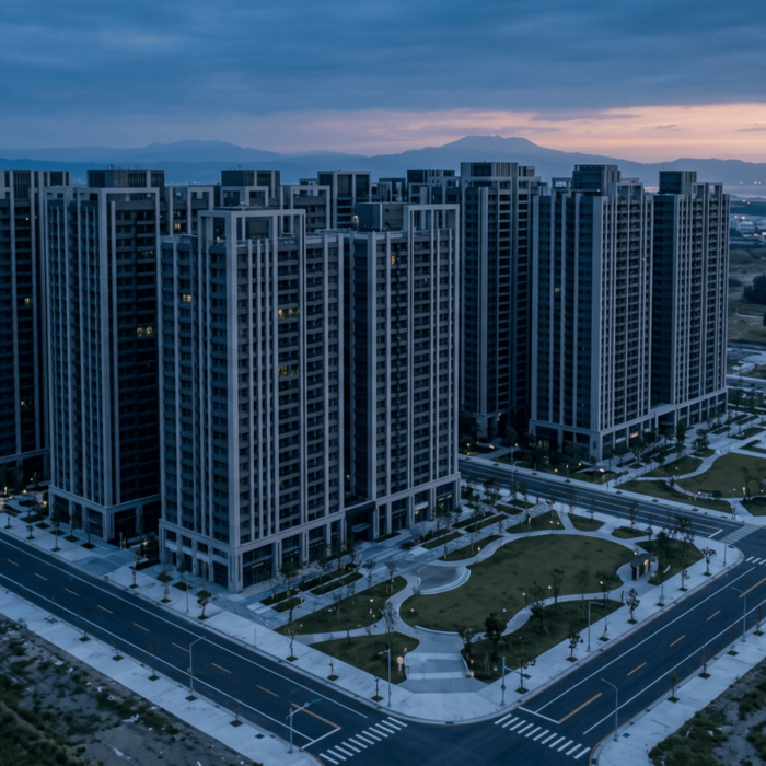 空屋炸彈引爆？全台空屋率 vs. 房價跌幅數據對照：哪些重劃區正在經歷殺價取量？