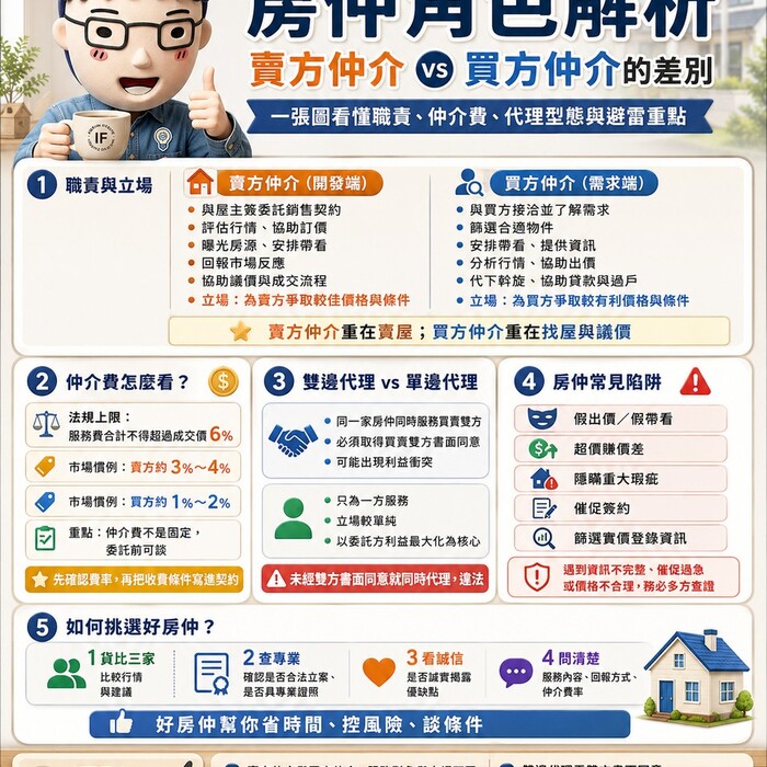 房仲角色解析｜賣方仲介 vs 買方仲介的差別