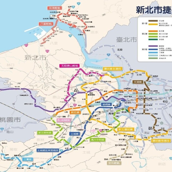 新北捷運10年狂飆！4線通車運量暴增13倍 2035年路網衝189公里182站