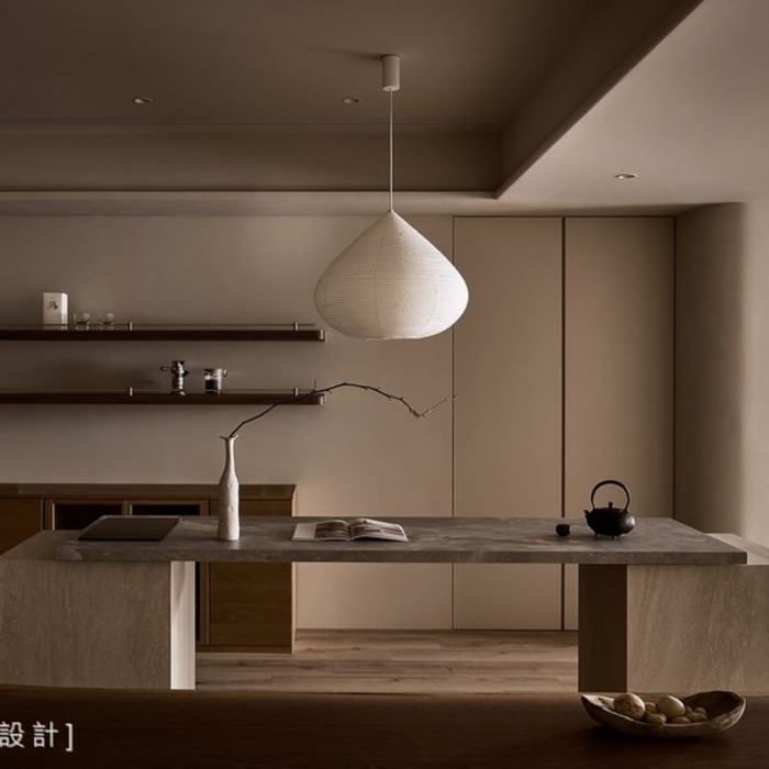 棲光。育時│侘寂風│75坪