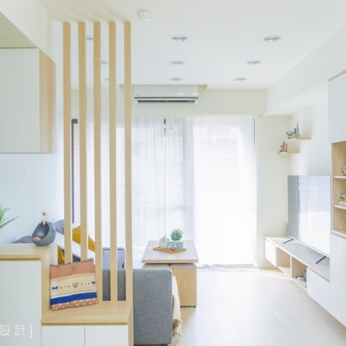 斟滿輕暖流光 渲染透明的溫度｜北歐風｜25坪