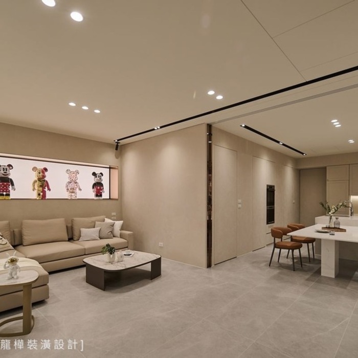 奶茶色質感舒適生活宅．頭份林森路｜現代風｜60坪