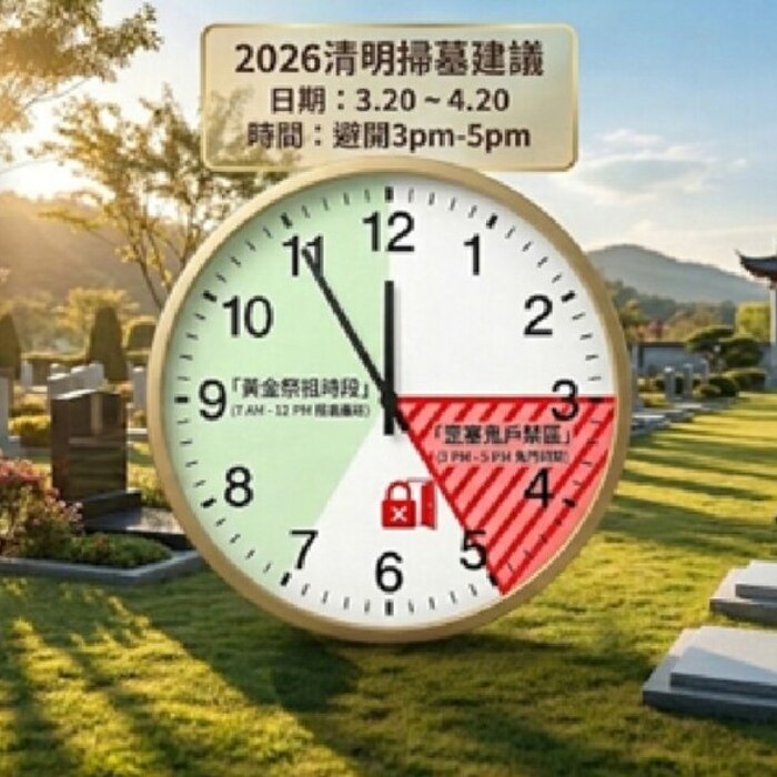 【風水特輯】別在這時間去掃墓！每天「這2小時」鬼門封閉，你拜的公媽根本收不到！