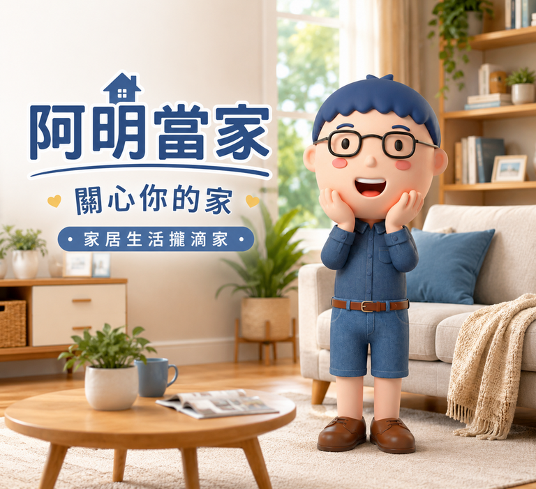 阿明當家 關心你的家 家居生活攏滴家